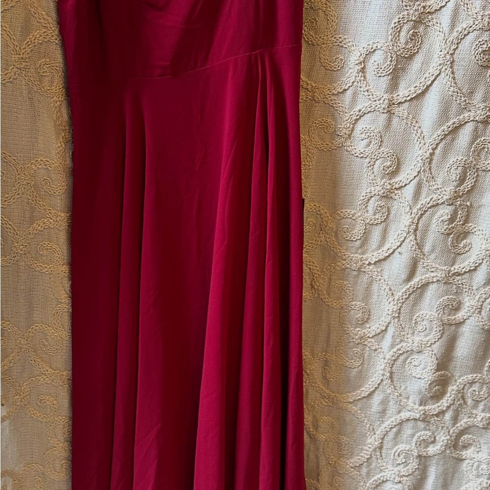 Elegant Red Evening Dress